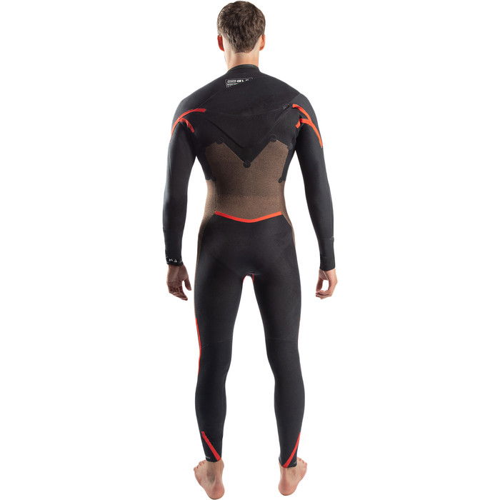 2024 Gul Mens Response FX 5/4mm GBS Chest Zip Wetsuit RE1242-C1 - Black / Contour Camo